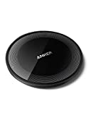 Anker Wireless Charger, 315 Wireless Charger (Pad), 10W Max Fast Charging, Compatible with iPhone 13/12 Series, Samsung S22, AirPods, Samsung Buds, Google Buds, and More (Wall Charger Not Included)